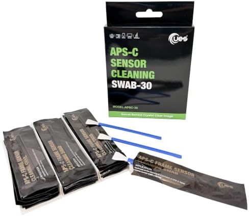 UES 16mm APS-C Camera Sensor Cleaning Swabs, 30 Pack Dry Swab Refill Kit by UES