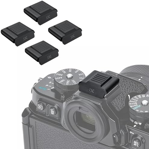 4PCS Upgraded Hot Shoe Cover w Full Coverage for Nikon Z7 II Z9 Z8 Zf Zfc by JJC