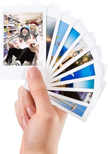 Fujifilm Instax Mini Instant Film, 40 Shots (10 Sheets x 4) – Capture Memories Anytime, Anywhere + BluebirdSales Premium Cleaning Cloth & 8 AA Batteries - Image 7