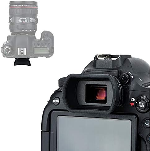 JJC EB Ef Eyecup Viewfinder for Canon T8i T7i 5D Mark II 6D Mark II 90D 80D by JJC