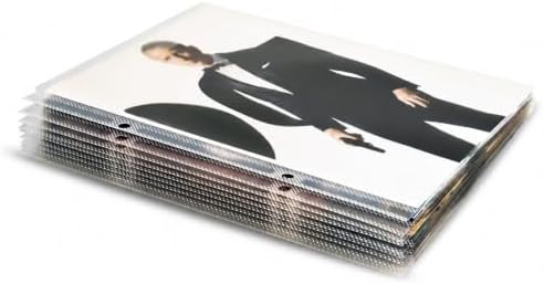 tarifold DVD Sleeves for 2-Ring Binders, Secure Closing Flap, 100 Pack - Image 3