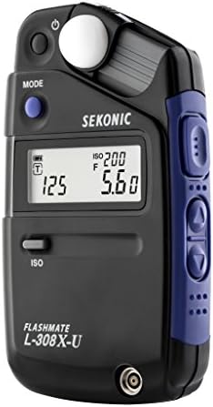 Sekonic L-308X-U Flashmate Light Meter, Compact Digital Incident & Reflected Exposure Meter with Photo, Cine & HD Cine Modes, LCD Auto Backlight, Illuminance Measurement, Pocket-Sized Design - Image 2