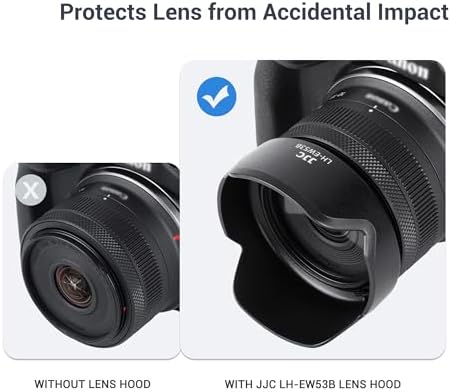 JJC EW-53B Lens Hood for Canon RF-S 10-18mm f/4.5-6.3 is STM Lens - Image 5