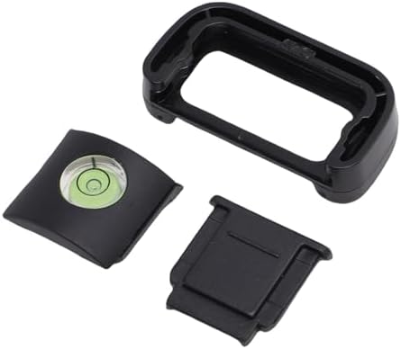 Generic Camera Eyecup, Compact Soft Silicone Viewfinder Eyepiece Bubble Spirit Level, Hot Shoe Cover Cap Kit with Dust Protective and Scratch for A7C Camera - Image 2