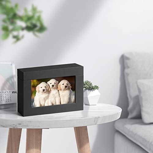 Photo Storage Box 5x7, Picture Frame Boxes For Baby Photos, Photo Display Box For Couple Photos, Photo Gift Box(black) - Image 6