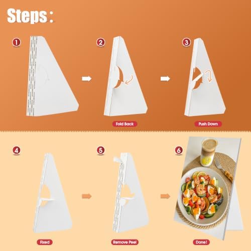 Lineco Cardboard Easel Backs, Self Stick Stand, 9 Inch, White, 25 Pack - Image 3