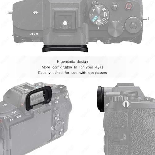 ULBTER Eyepiece Eyecup EP19 for Sony A7R V A7 IV A1 II A9 III A7S III -2Pcs - Image 4