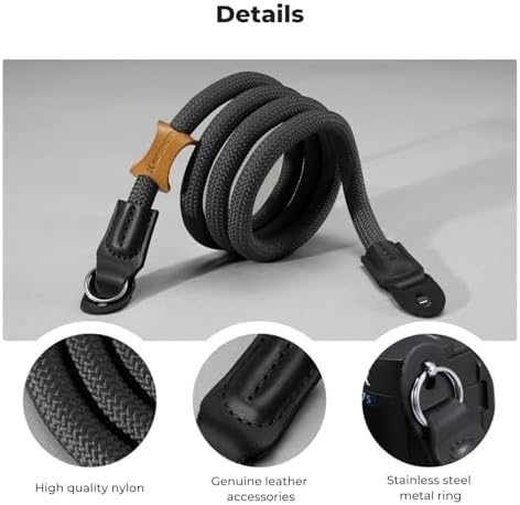 K&F CONCEPT Camera Neck Strap,100cm Camera Shoulder Strap - Image 5