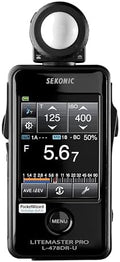 Sekonic L-478DR-U Pocket Wizard Lightmeter With Exclusive USA Radio Frequency And Exclusive 3-Year Warranty,Black,401-477 by Sekonic
