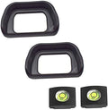 ULBTER Eyepiece Eyecup for Sony Alpha A6100 A6300 A6000 NEX-6 NEX-7 [2Pack] by ULBTER