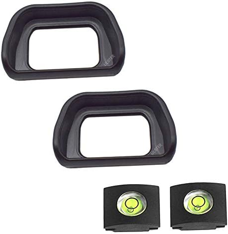 ULBTER Eyepiece Eyecup for Sony Alpha A6100 A6300 A6000 NEX-6 NEX-7 [2Pack] by ULBTER