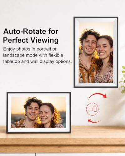 Frameo 15.6 Inch Smart WiFi Digital Picture Frame - Image 6