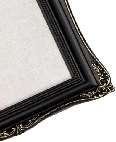 Black Vintage Picture Frame 5x7, Antique Ornate Photo Frame Décor - Image 5