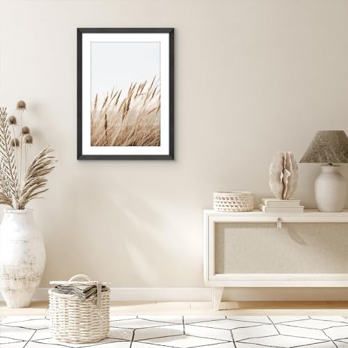 Americanflat 20x28 Poster Frame - Matted to 16x24 - Black - Image 5