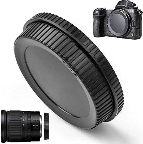 Rear Lens Cap and Body Cover for Nikon Z Mount DSLR-2Sets - Image 4