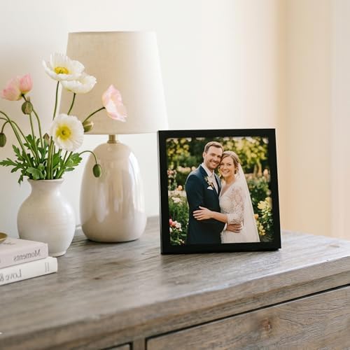 Americanflat 7x9 Picture Frame - Slim Molding - Black - Image 6