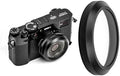 NiSi NC UV Filter for Fuji Fujifilm X100VI, 49mm Camera Lens Filter, Black by NiSiOpticsUSA