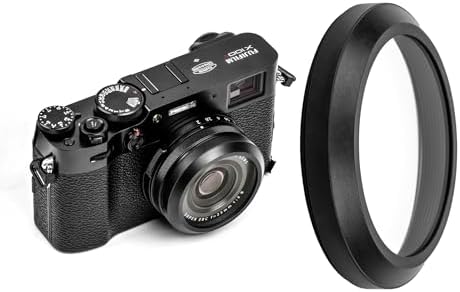NiSi NC UV Filter for Fuji Fujifilm X100VI, 49mm Camera Lens Filter, Black by NiSiOpticsUSA
