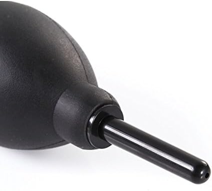 FocusFoto PRO 6.6 Inch Rubber Rocket Air Blower Duster Cleaner Dust Cleaning for DSLR Camera CCD Lens Keyboard Black - Image 5