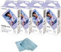 FUJIFILM Instax Mini Spray Art Instant Film (20 Shots) + 4 AA Batteries + BluebirdSales Microfiber Cleaning Cloth – Creative Photography Bundle (Soft Lavender 4 Pack) by FUJIFILM