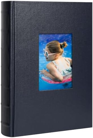Vienrose Photo Album 4x6 300 Photos PU Leather Cover Blue by Vienrose