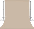 Beige Photography Backdrop for Photoshoot, Fabric 6x9ft | Versatile Studio Photo Backgrounds, Non Reflective, Easy to Use, for Portraits, Product, Party, Video Creation by TERSUM