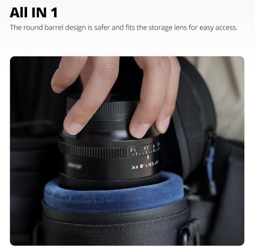 Ambitful 3.15 × 5.31 in Thick Camera Lens Pouch Case, Protection Lens bag - Image 3