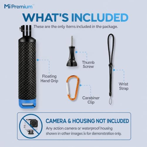 Floating Hand Grip Waterproof Monopod for GoPro Hero 13 12 11 10 9 8 7 6 5 - Image 4