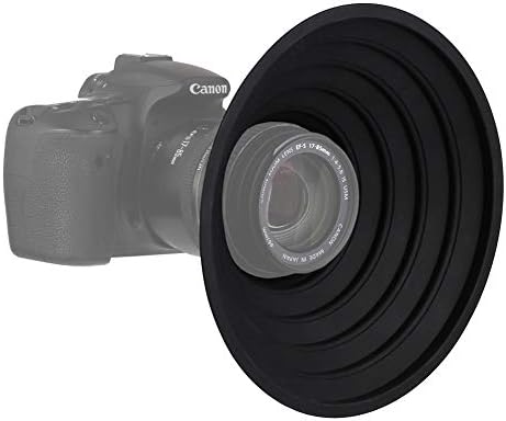Easy Hood Lens Hood for Nikon Canon Pentax Sony 70-90mm Camera Lens(70mm) - Image 2