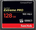 SANDISK 128GB Extreme PRO CompactFlash Memory Card, UDMA 7 by Unknown
