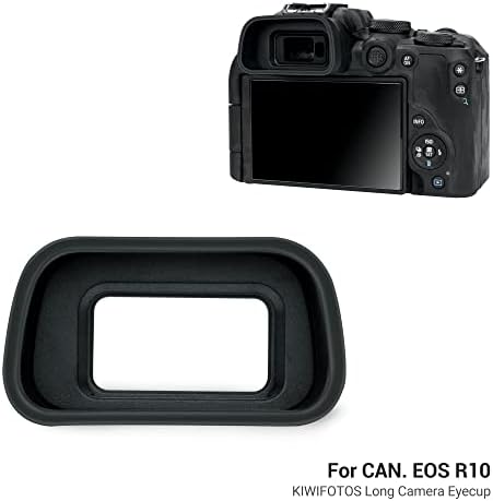 JJC Silicone Eyecup Viewfinder for Canon EOS R10 Camera, Extended Design - Image 2