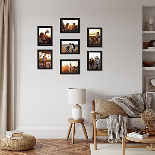 Giftgarden 5x7 Picture Frame Black 5 x 7 Photo Frames Bulk for Wall or Tabletop, 12 Pack - Image 6