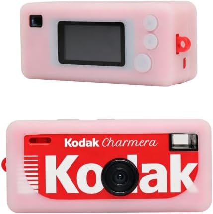 BOVKE Silicone Case for KODAK CHARMERA Keychain Digital Camera, Transparent by BOVKE