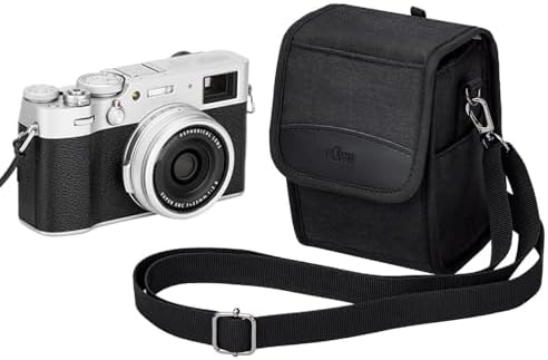 Compact Camera Case for Fuji X100VI Leica D-Lux 8 Lumix L10 X-T30 III by KIWIFOTOS