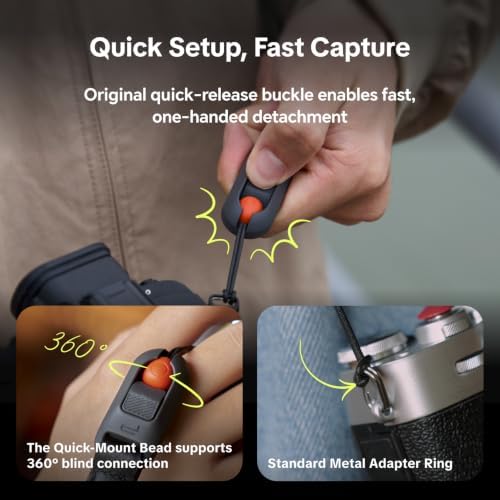 PGYTECH Retro Camera Strap Air for Compact Cameras for Street Photography - Image 4
