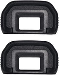 EB Eyecup for Canon EOS 90D 80D 70D 60D 50D 40D 20D 5DII 6DII Camera 2-Pack by YRTIYO