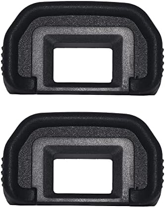EB Eyecup for Canon EOS 90D 80D 70D 60D 50D 40D 20D 5DII 6DII Camera 2-Pack by YRTIYO
