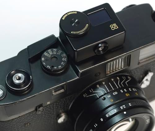 OLED Light Meter, Meter S Brass Version, New Screen Design, Real-time Metering and One-Button Metering for Vintage Cameras (Brass Dial) - Image 5