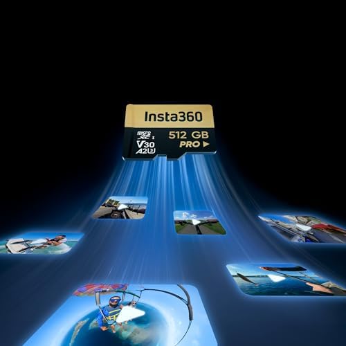 Insta360 512GB PRO microSDXC Memory Card, V30, A2, UHS-I, 90 MB/s Read/Write Speed - Image 4