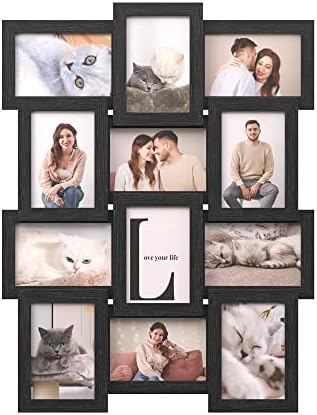SONGMICS Collage Picture Frames, 4 x 6 for Wall Decor, Set of 12 by Unknown