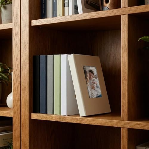 Small 4x6 Photo Album 24 Pockets Linen Cover Gray Blue 6 Pack - Image 6