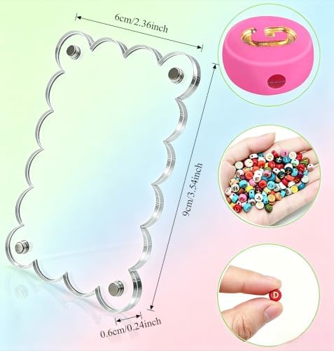 10 Sets 2.36 x 3.54 Inch Clear DIY Acrylic Magnetic Frame Craft Kit - Image 2
