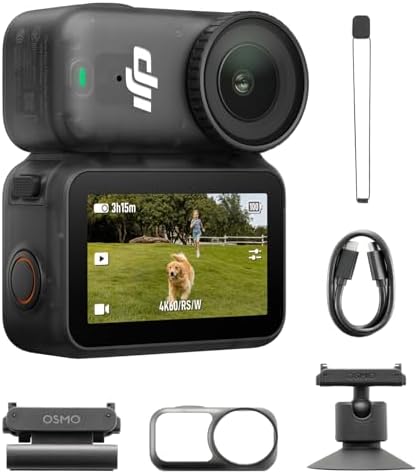 DJI Osmo Nano Standard Combo (64GB), 4K Wearable Camera, 1/1.3″ Sensor by Unknown