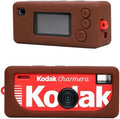 BOVKE Soft Silicone Case for KODAK CHARMERA Keychain Digital Camera, Brown by BOVKE