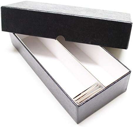 Guardhouse 10 ½" Double Row Heavy Duty Storage Box for 2" Paper and Plastic Coin Holders Black - Image 3