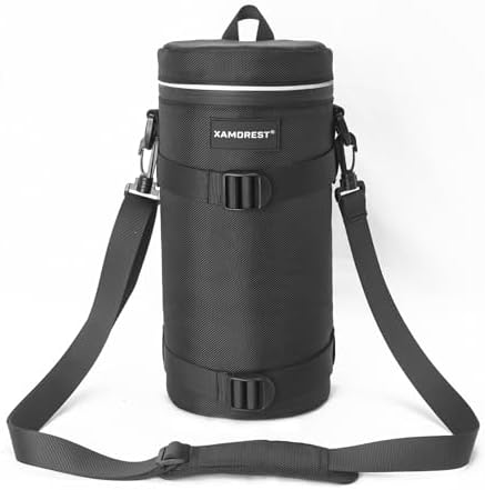 Camera Lens Case Lens Bag Compatible (5.51" x 14.56"(Nylon, Black)) - Image 4