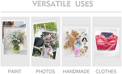 50 Pack 12x12 Inch Acid-Free Crystal Clear Plastic Sleeves for Art Prints - Image 6