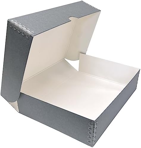 Lineco, 9x12 Clamshell Archival Folio Storage Box, 3" Deep by Lineco