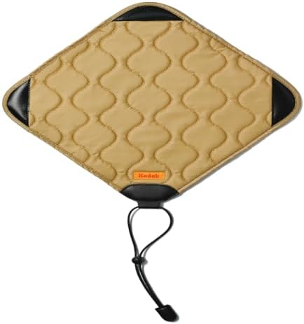 KODAK Camera Wrap Size M 31x31cm - Water-Resistant, Anti-Scratching and Dust-Free Protective Cloth for Mirrorless Camera, Compact Camera, Prime Lens (Khaki) [ONE Item] by Unknown