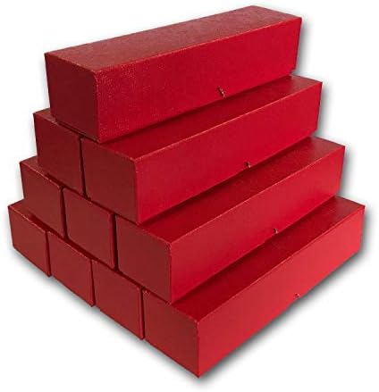 Guardhouse 9" Single Row Storage Box for 2" Paper and Plastic Coin Holders 10 Pack Red - Image 3